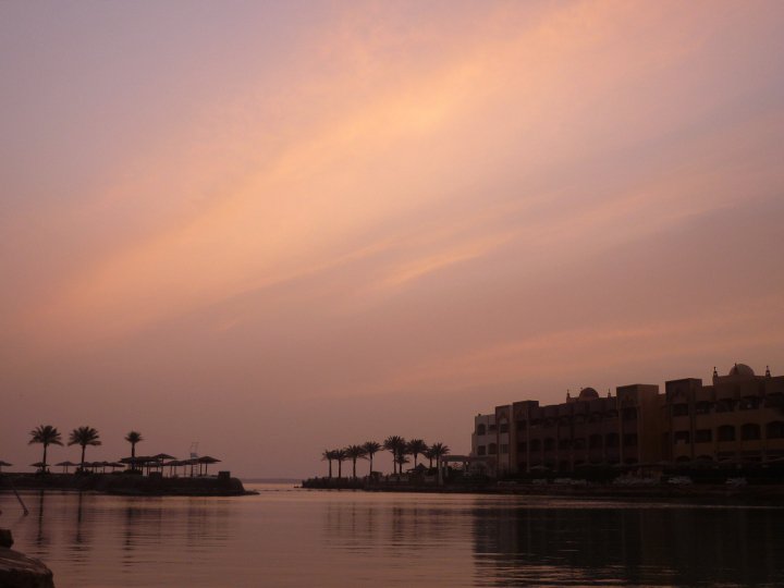 Изгревът в Хургада